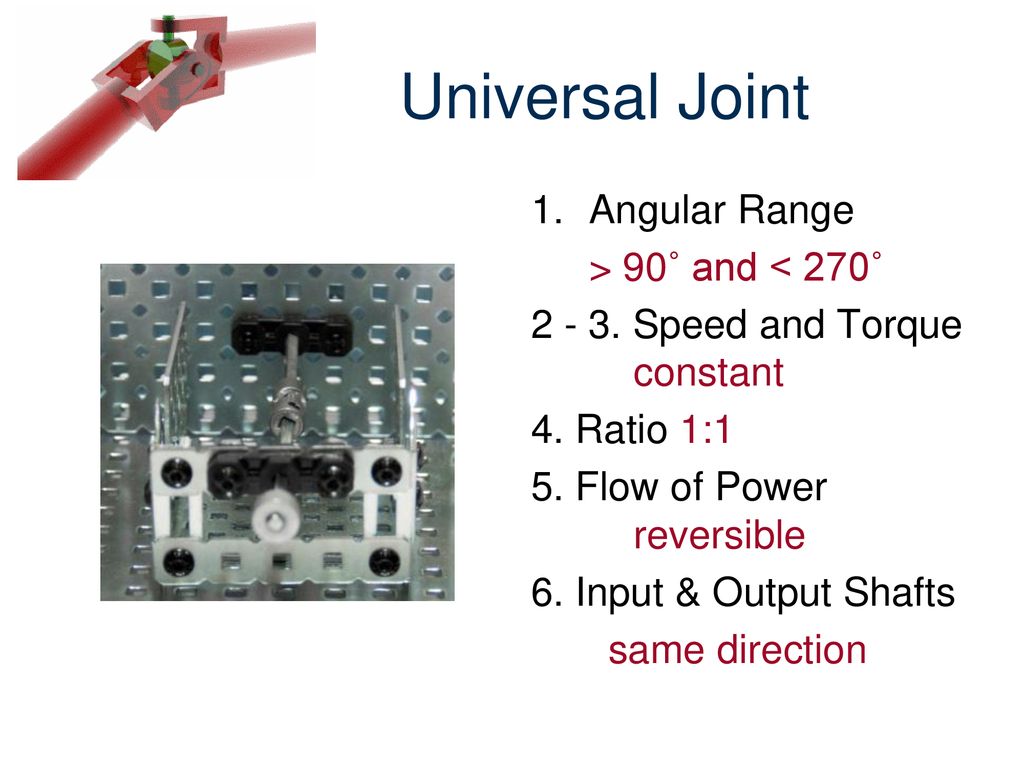 Vex universal clearance joint